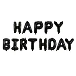 Bong Bóng Chữ Bộ Happy Birthday