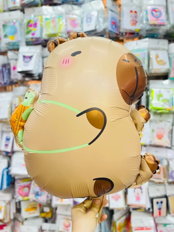 Bong Bóng Hình Con Vật Capybara
