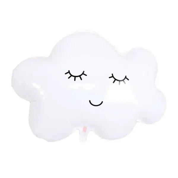 bóng hình đám mây trắng