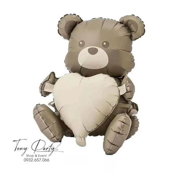 Bóng Hình Gấu Ôm Tim