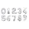 Bóng Số Nhỏ màu Bạc 40cm